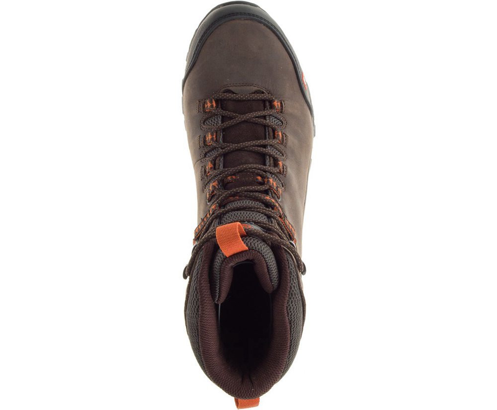 Merrell Støvler Herre - Phaserbound Mid Waterproof Comp Toe Wide Width - Brune - KVA923765